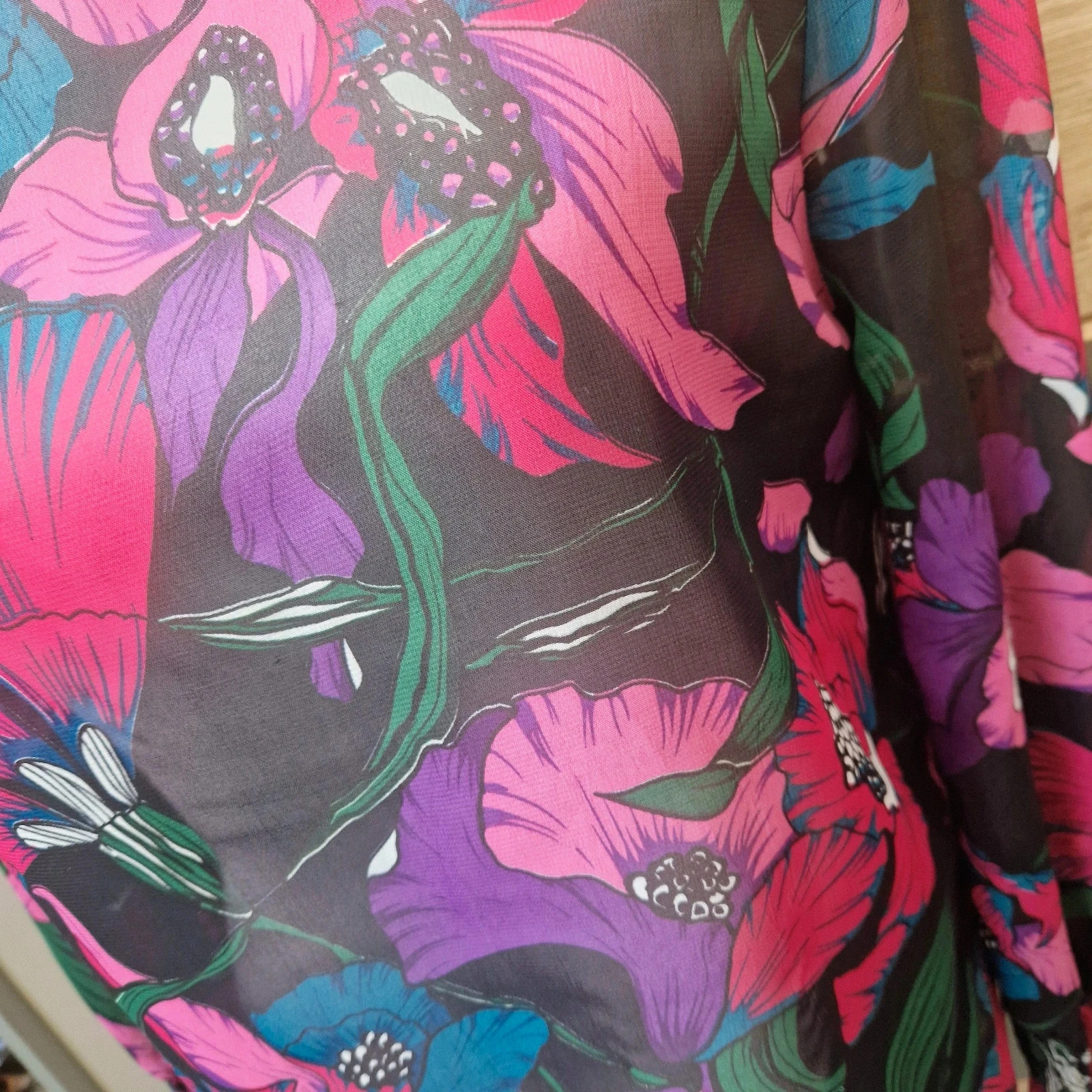 Blusa transparente AX Paris Tamanho 36 – photo 3